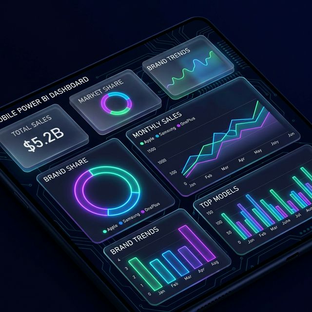 Mobile Handset Sales Dashboard